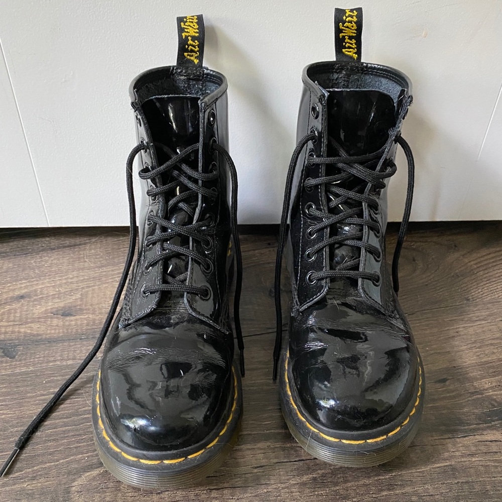 Patent leather Dr. Martens